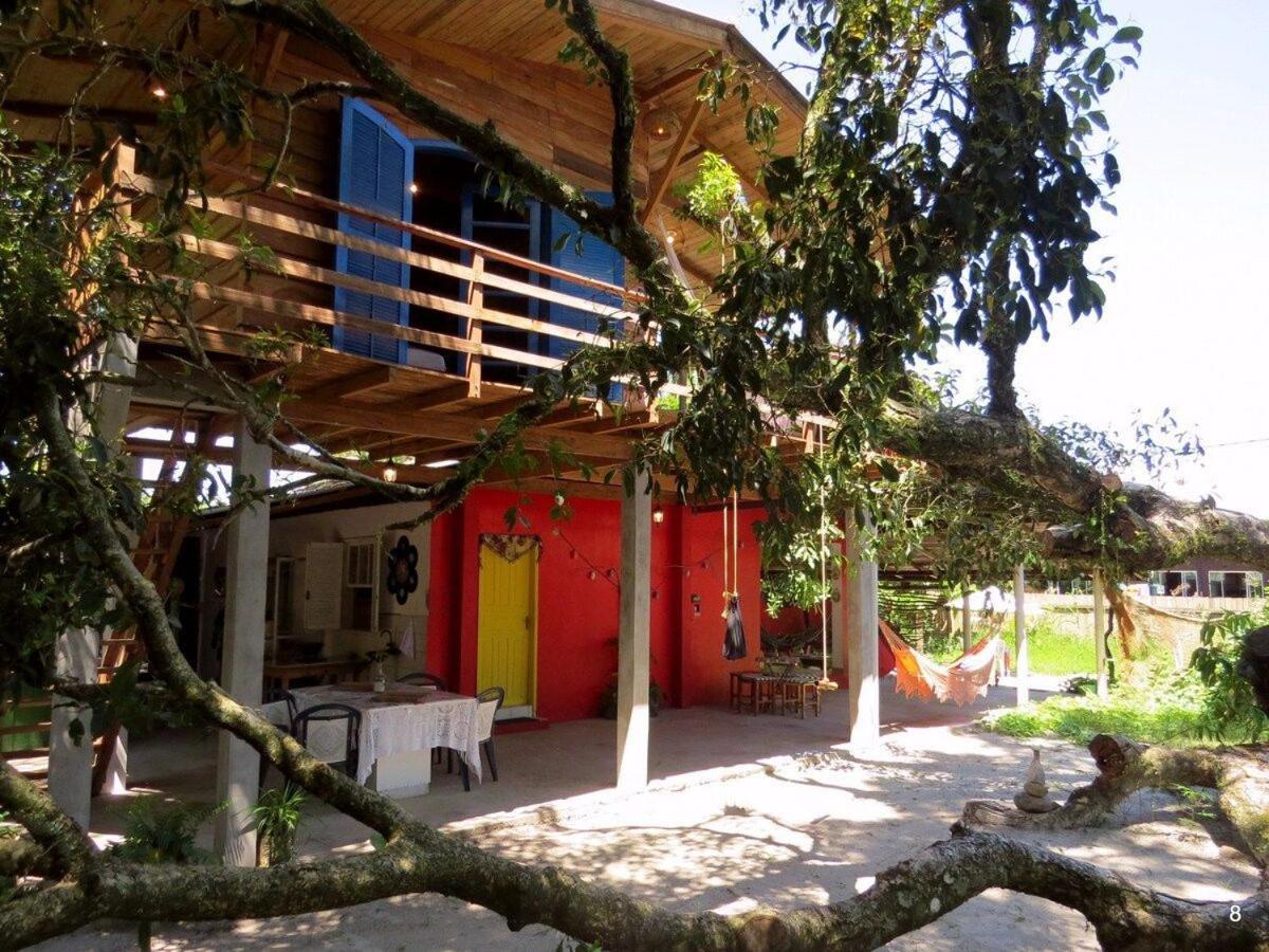 Casa Estilosa E Rustica Com Vista Para O Por Do Sol Da Ilha Do Mel! Екстериор снимка