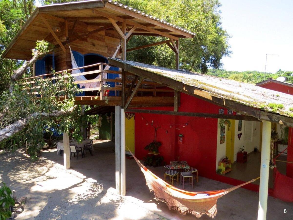 Casa Estilosa E Rustica Com Vista Para O Por Do Sol Da Ilha Do Mel! Екстериор снимка